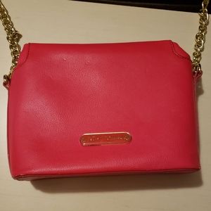 Betsey Johnson Fuchsia crossbody